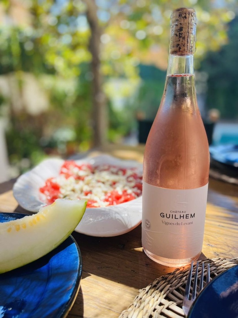 Vignes du Levant Rosé Chateau Guilhem Bio