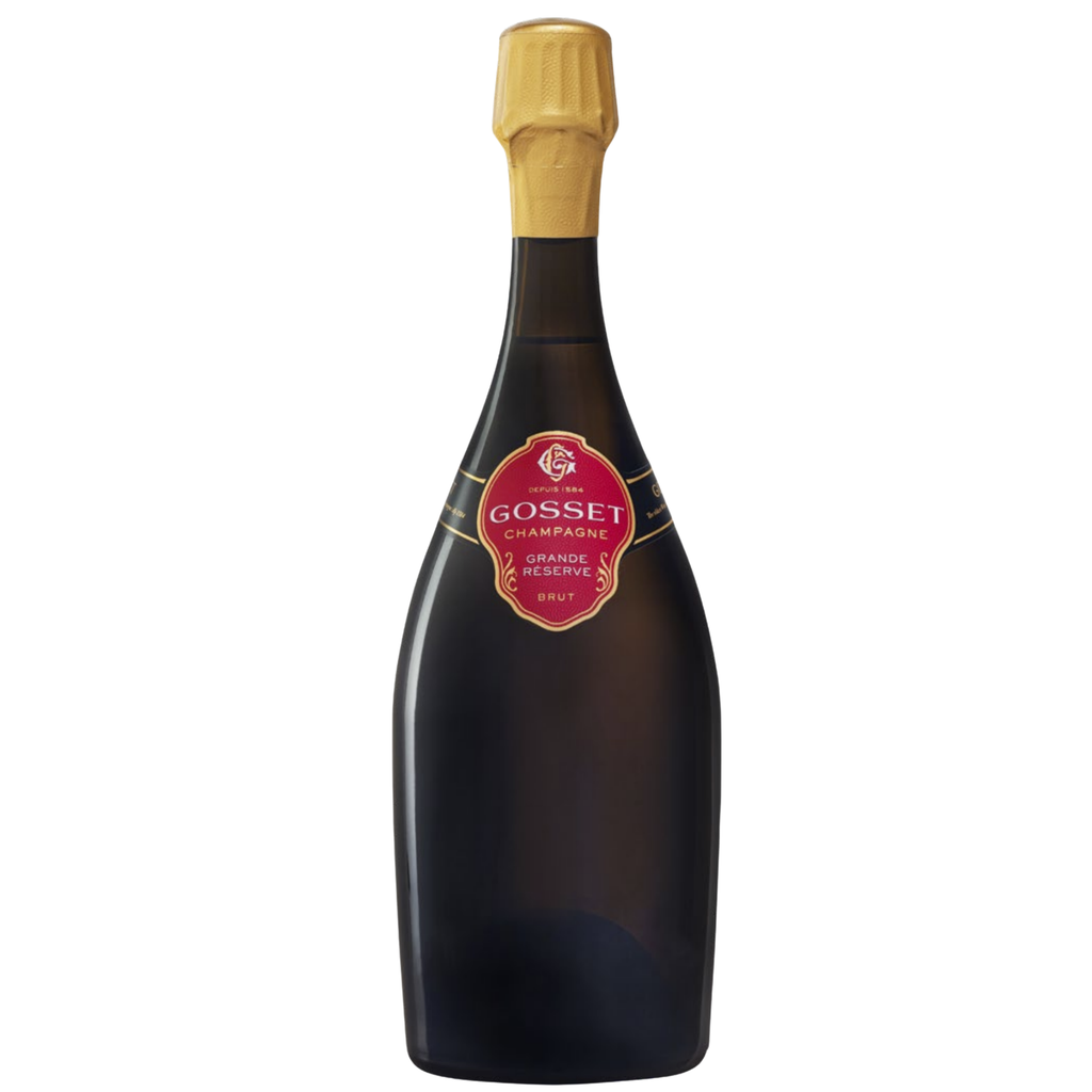 Champagne Gosset grande réserve with gift box.png