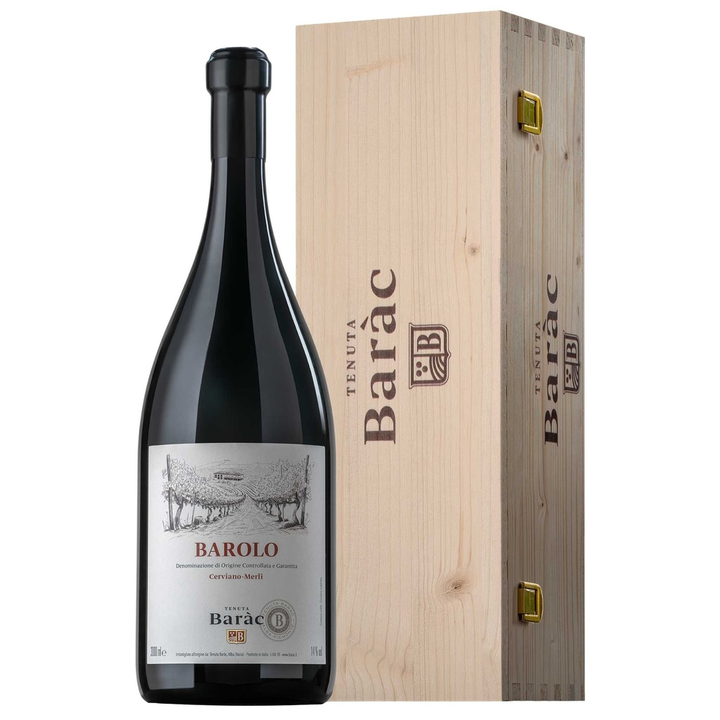 Barolo Cerviano Merli 3 liter 2016 + Box Tenuta Barac