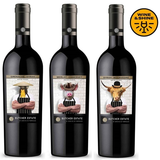 [KDO-046-001] Butcher Estate 3 bouteilles + Emballage cadeau
