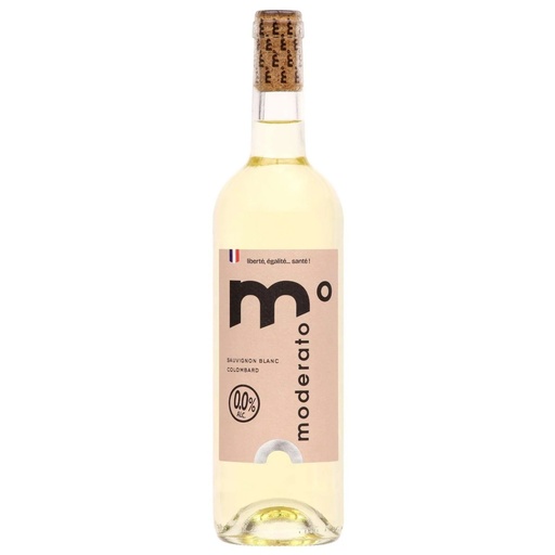 [WS-Z010002] Moderato alcoholvrije wijn wit Cuvée Originale Sauvignon Colombard