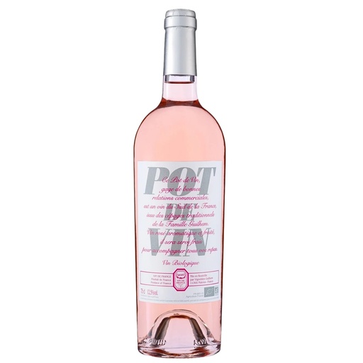 [WS-0247] POT de VIN Rosé Famille GUILHEM Bio