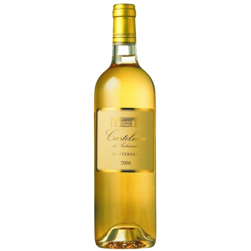 [WS-0322] CASTELNAU DE SUDUIRAUT Sauternes 2006 37.5cl
